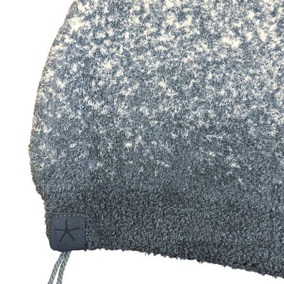 NWT Barefoot Dreams CozyChic Lite Confetti Beanie Smokey Green-Fog Gray OS